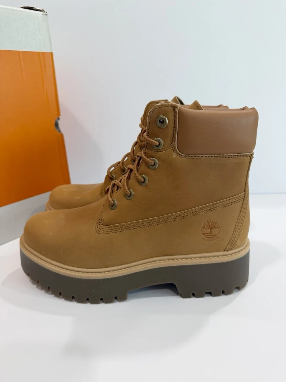 Timberland Women's Stone Street 6-Inch Waterproof Platform Boots